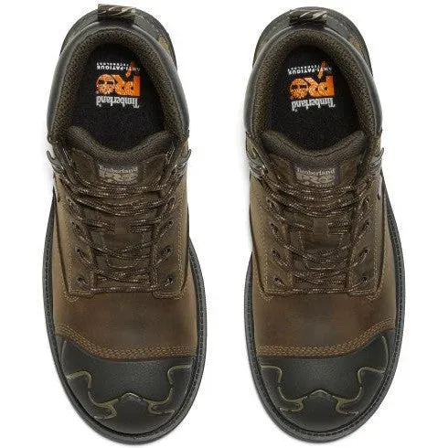 Timberland Pro Men's Magnitude 6" Comp Toe WP Work Boot- Coffee- TB1A5QFJ214