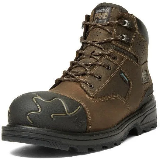 Timberland Pro Men's Magnitude 6" Comp Toe WP Work Boot- Coffee- TB1A5QFJ214
