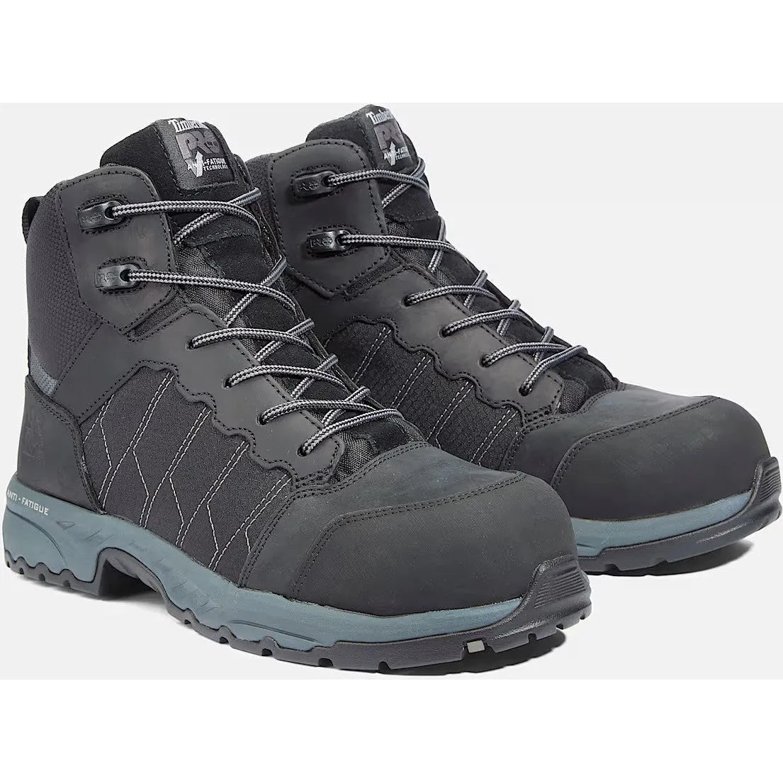Timberland Pro Men's Payload 6" Composite Toe Moisture Work Boot- Black- TB1A27JB001