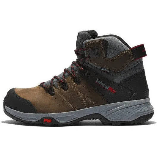 Timberland Pro Men's Switchback Comp Toe WP Work Boot- Brown- TB1A5SZ3214