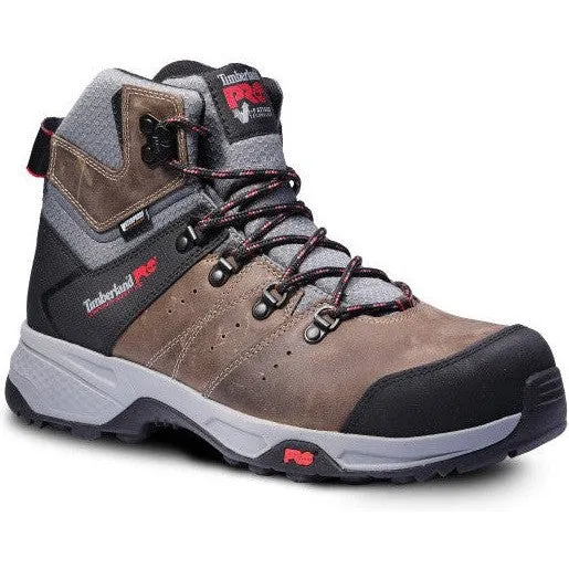 Timberland Pro Men's Switchback Comp Toe WP Work Boot- Brown- TB1A5SZ3214