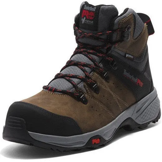 Timberland Pro Men's Switchback Comp Toe WP Work Boot- Brown- TB1A5SZ3214