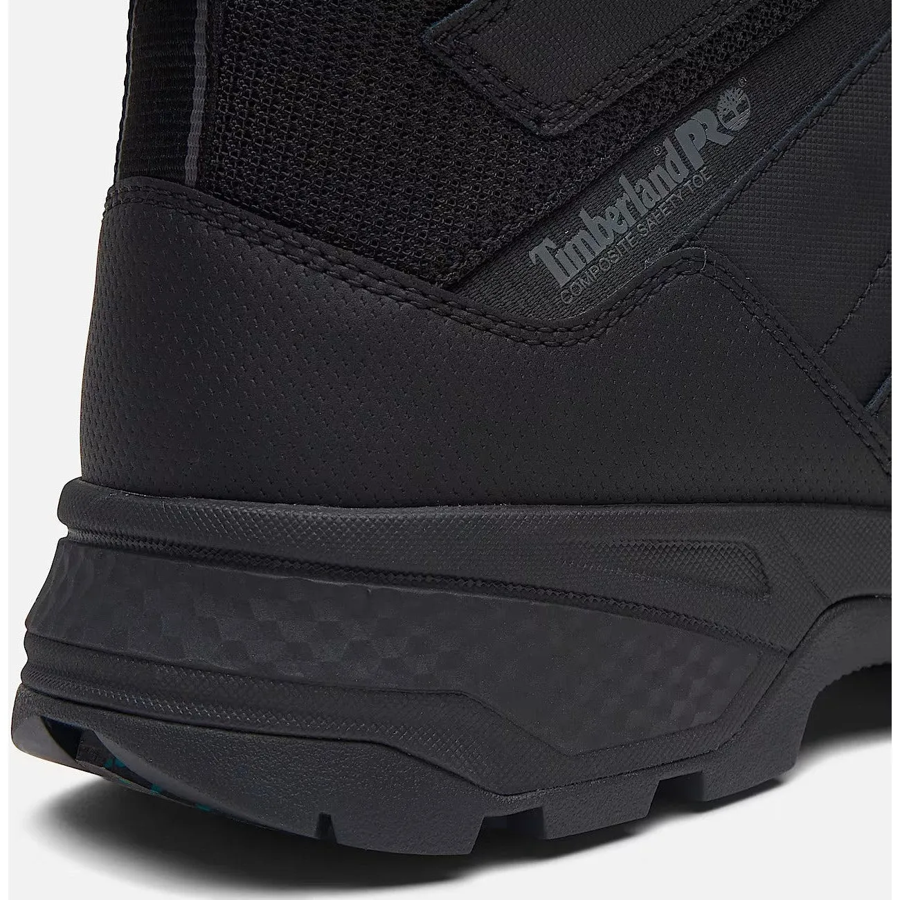 Timberland Pro Men's Switchback LT Comp Toe WP Driver Boot- Black- TB0A6763EDX
