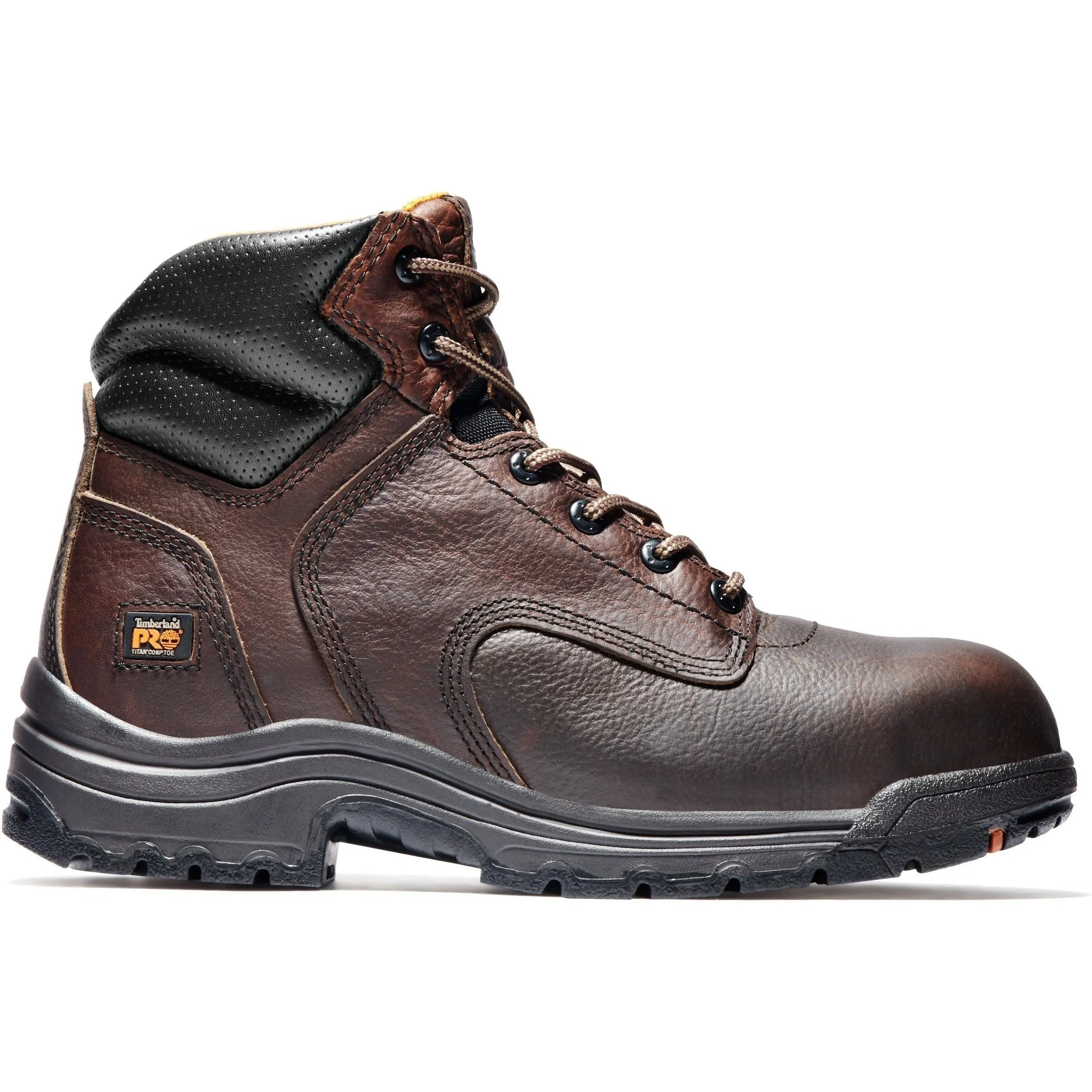 Timberland PRO Men's TiTAN 6" Comp Toe Work Boot - Brown - TB050508210