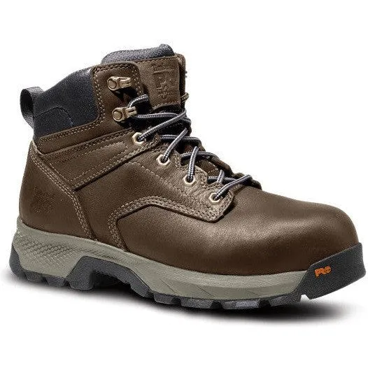 Timberland Pro Men's Titan EV 6" Comp Toe Work Boot- Brown- TB1A5NF6214