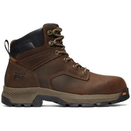 Timberland Pro Men's Titan EV 6" Comp Toe Work Boot- Brown- TB1A5NF6214