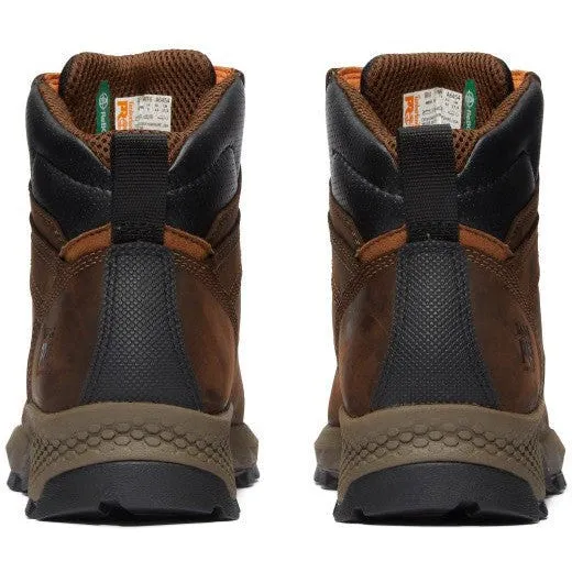Timberland Pro Men's Titan EV 6" Comp Toe Work Boot- Brown- TB1A5NF6214