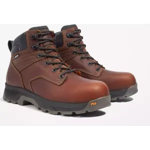 Timberland Pro Men's Titan EV 6" Comp Toe WP Work Boot -Brown- TB1A42FY214