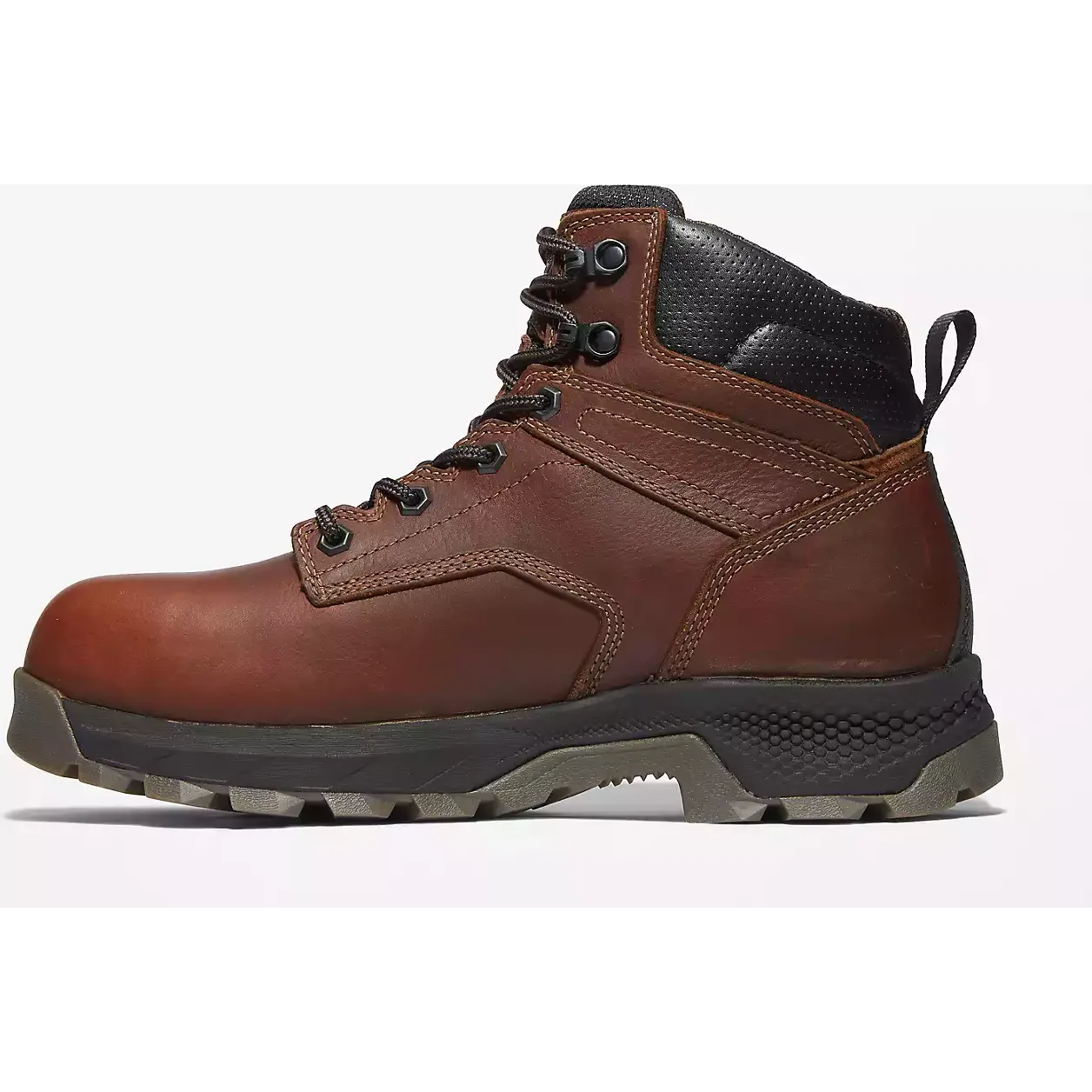 Timberland Pro Men's Titan EV 6" Comp Toe WP Work Boot -Brown- TB1A42FY214