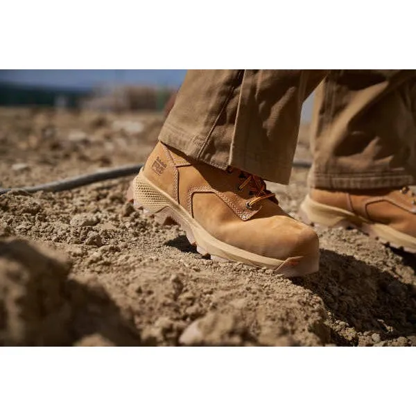Timberland Pro Men's Titan EV 6" Soft Toe WP Work Boot- Brown- TB1A5M2T214