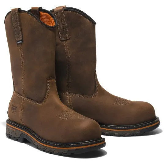Timberland Pro Men's True Grit Pull On Comp Toe WP Work Boot- TB1A5WZB214
