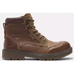 Timberland Pro Men's Whitman 6" Soft Toe WP Work Boot -Brown- TB0A678KEM4