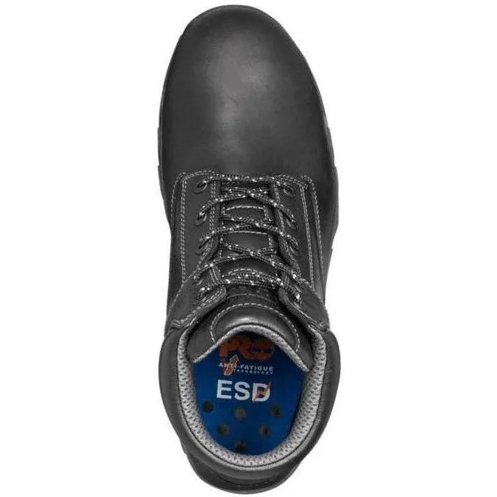 Timberland PRO Men's Workstead 6" Comp Toe Work Boot Black TB1A1Q2W001