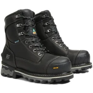 Timberland Pro Women's Boondock 8" Comp Toe WP PR 200G Work Boot- TB1A5R7K001