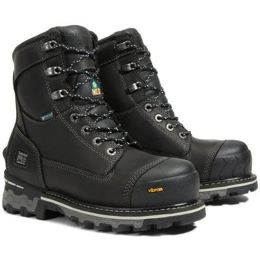 Timberland Pro Women's Boondock 8" Comp Toe WP PR 200G Work Boot- TB1A5R7K001
