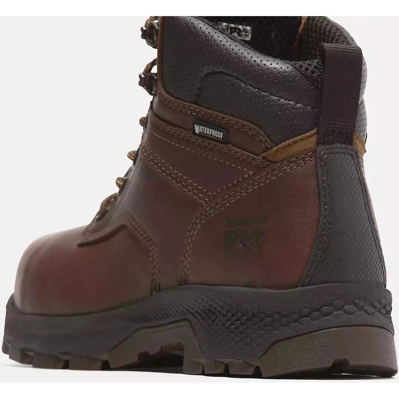 Timberland Pro Women's Titan EV 6" Comp Toe WP Work Boot -Brown- TB0A66Q3EM4