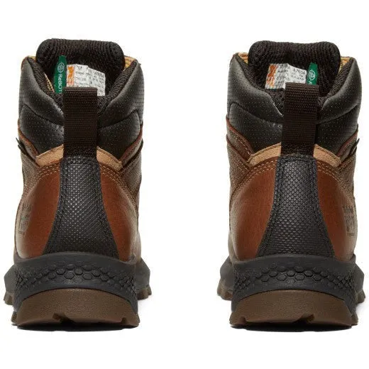 Timberland Pro Women's Titan EV 6" Comp Toe WP Work Boot- Brown- TB1A5P1A214