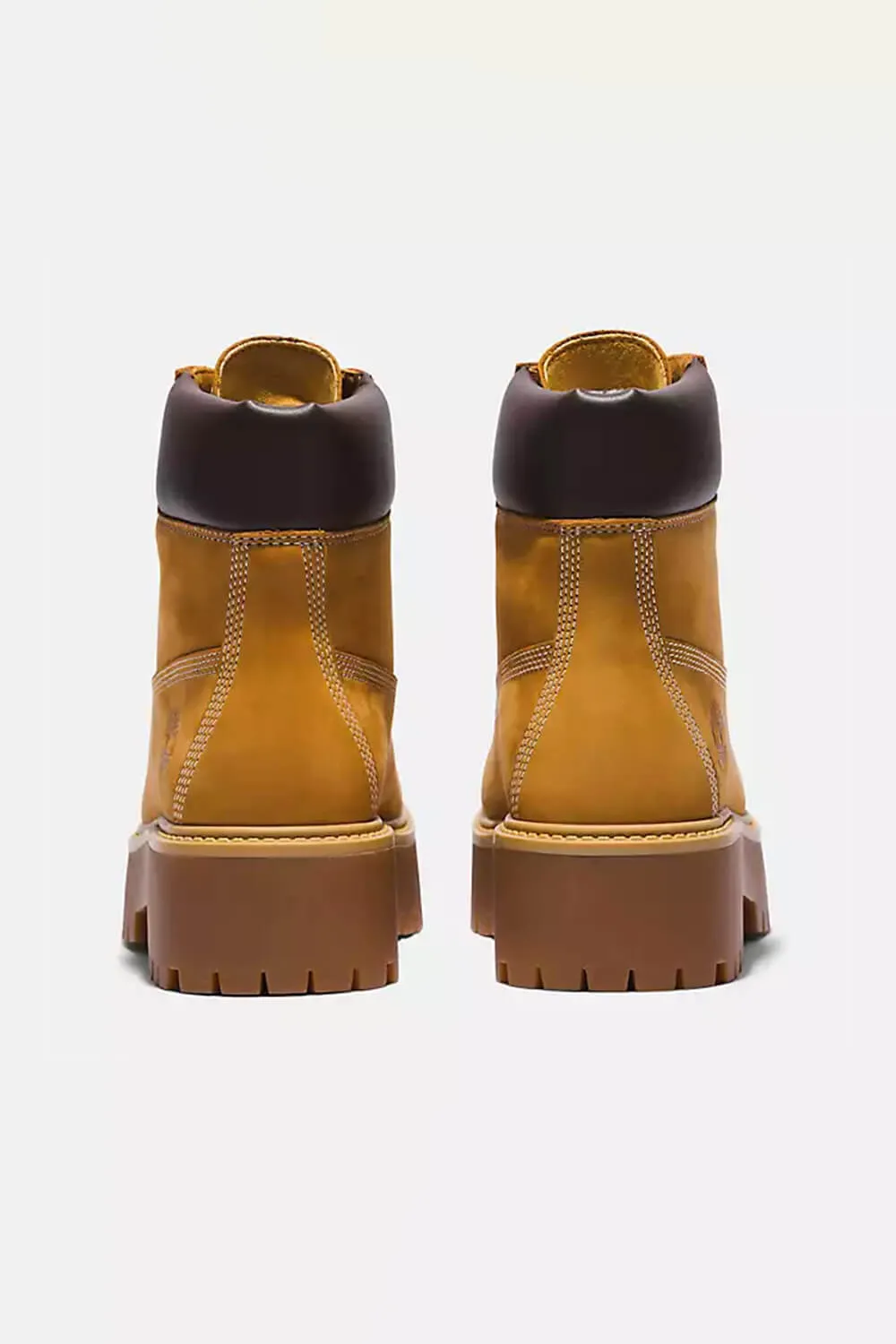 Timberland Stone Street Combat Booties for Women in Brown | TB1A5RJD231
