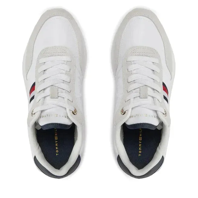 Tommy Hilfiger Essential Runner Global Stripes Women FW0FW07831-WHT