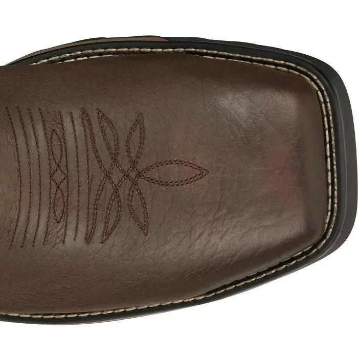 Tony Lama Men's Anchor 11' Comp Toe WP Western Work Boot -Brown- TW3415