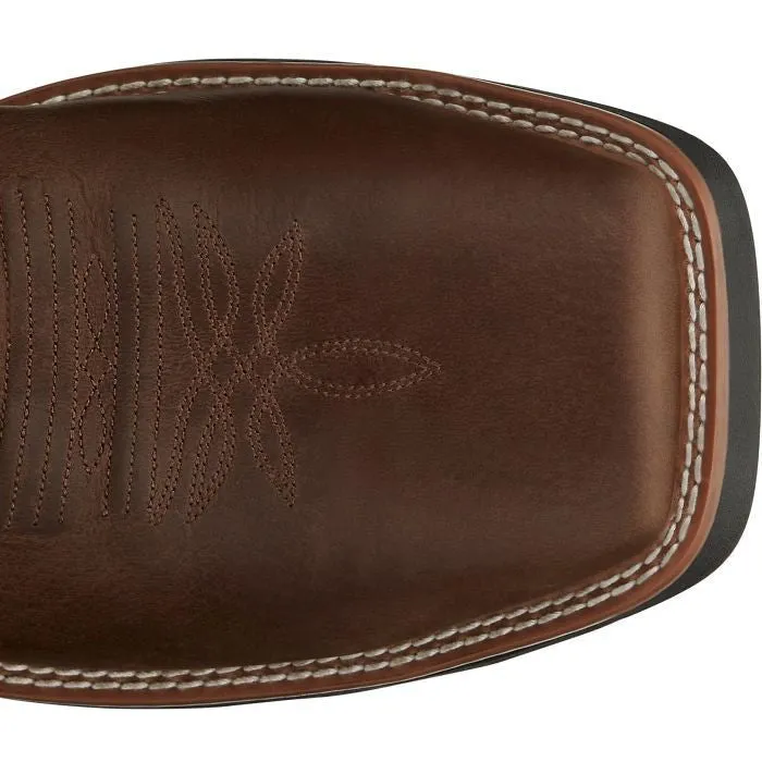Tony Lama Men's Fireball 11" Comp Toe WP Western Work Boot- Brown- TW3302