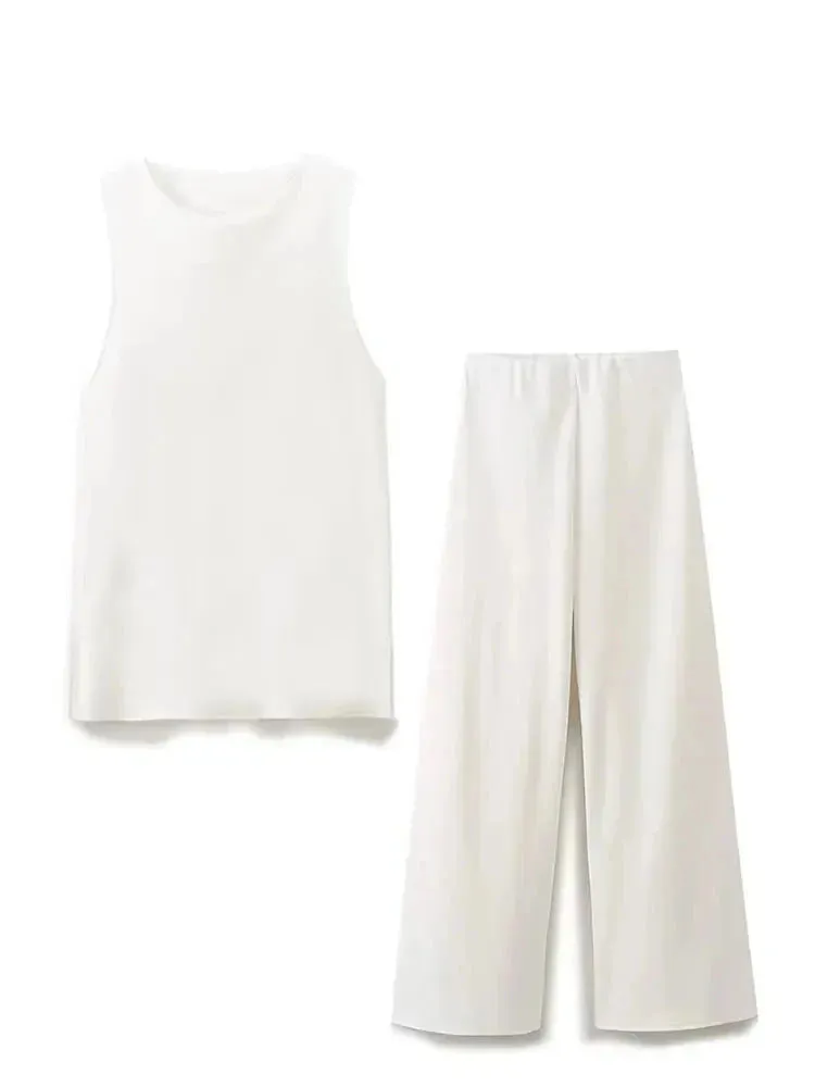TRAFZA Summer Women’s Vest & Pant Set