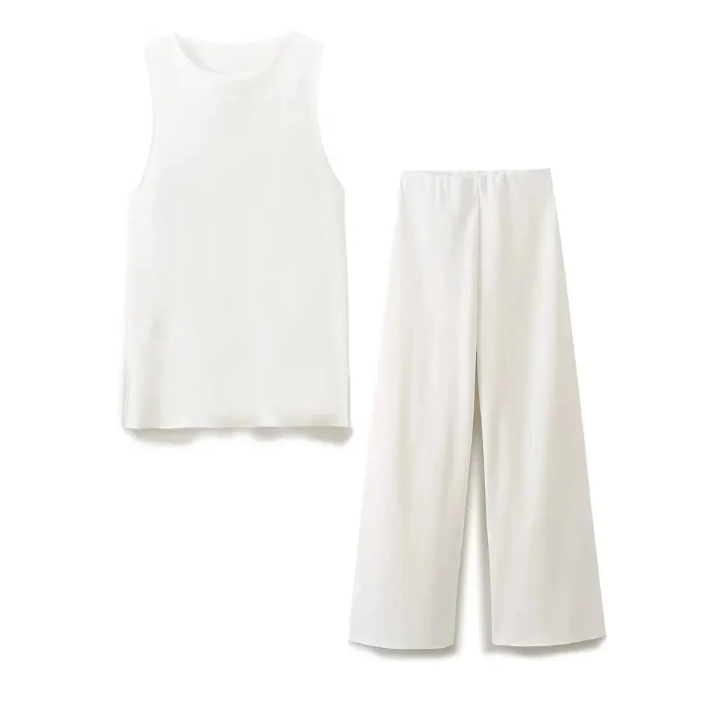 TRAFZA Summer Women’s Vest & Pant Set