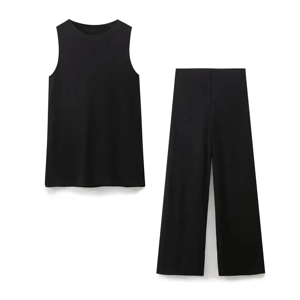 TRAFZA Summer Women’s Vest & Pant Set