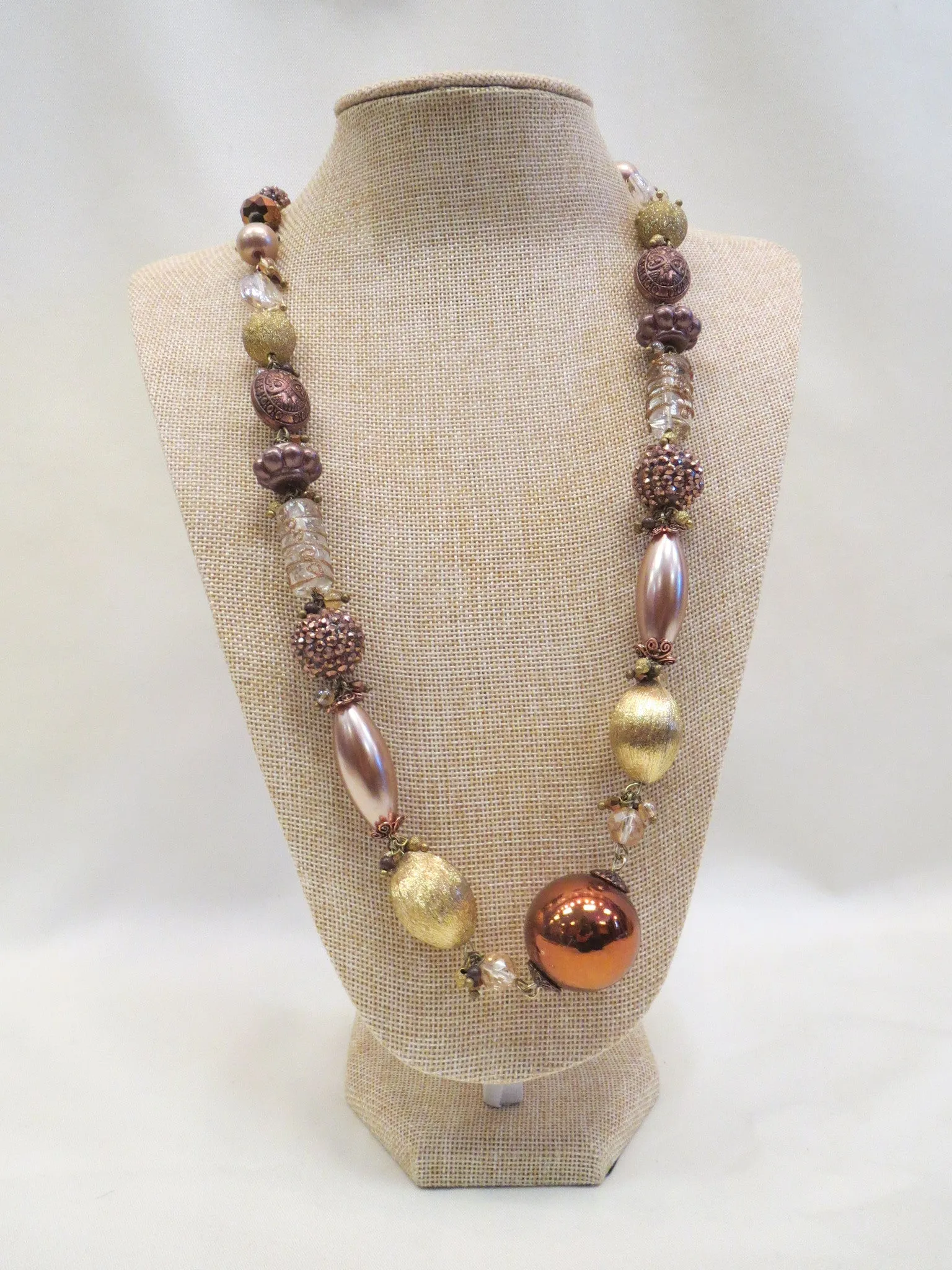 Treska | Bronze Chunky Necklace