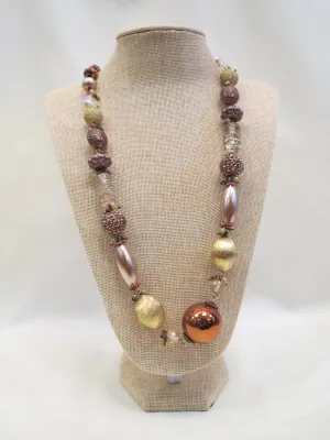 Treska | Bronze Chunky Necklace