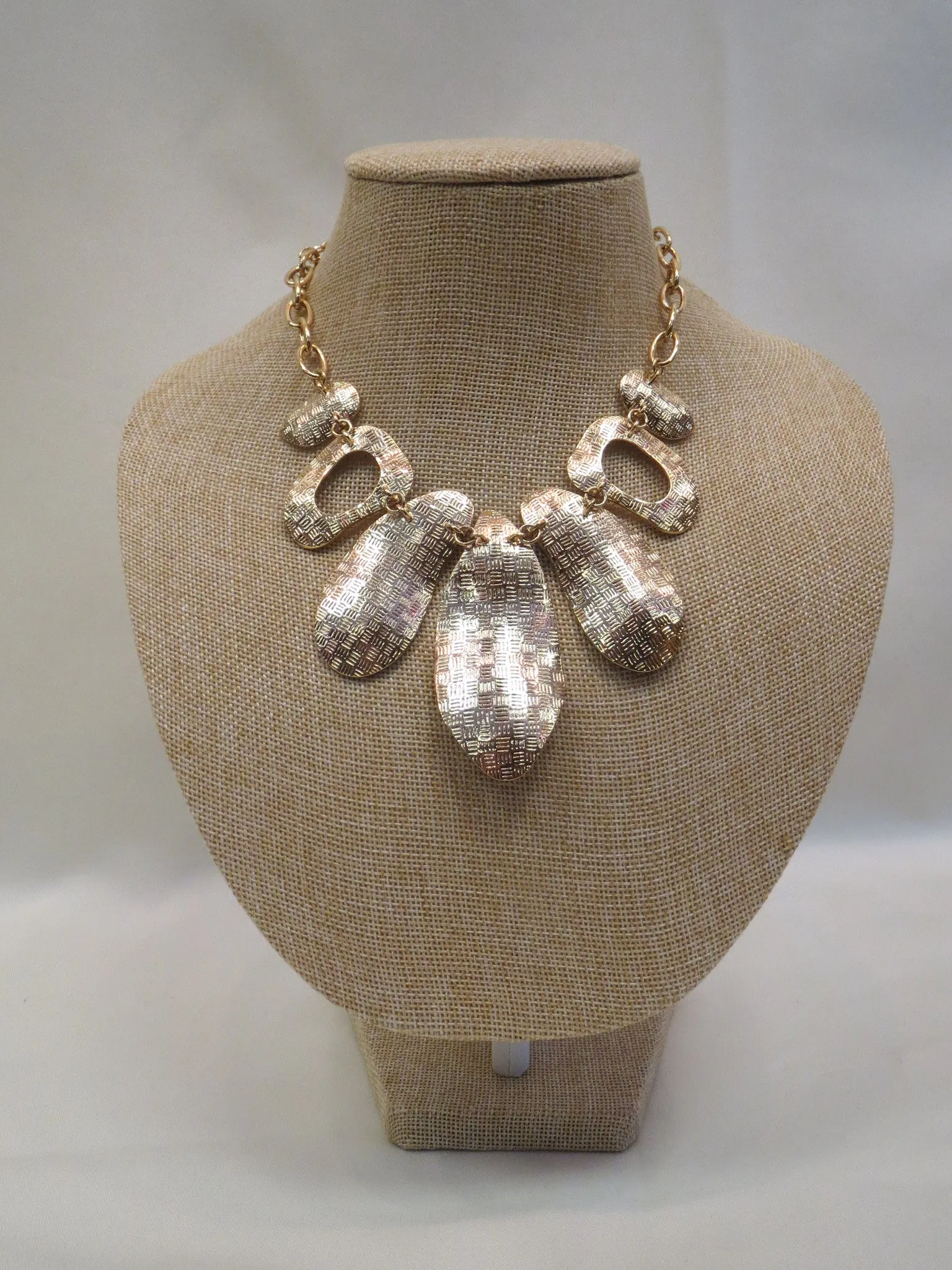 Treska | Gold Statement Necklace