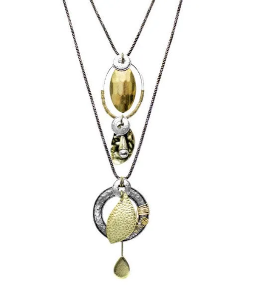 Treska | Hi-Low Necklace with Pendant
