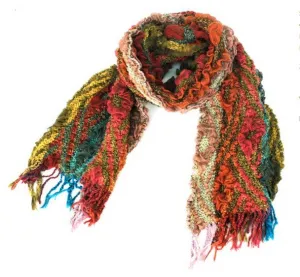 Treska | Ruched Scarf Multicolored
