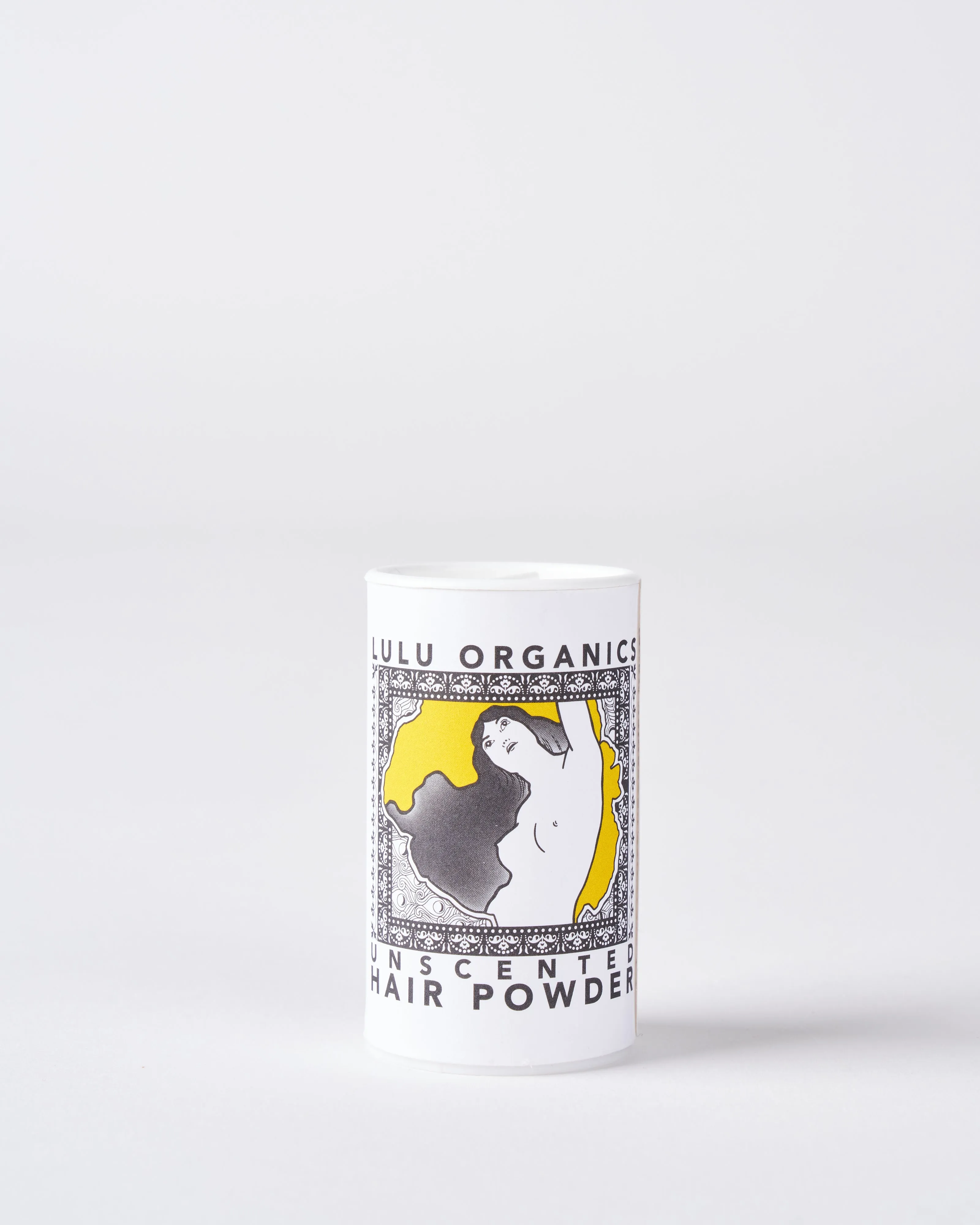 unscented travel hair powder cornstarch, white clay, baking soda & essential oils, 1 oz