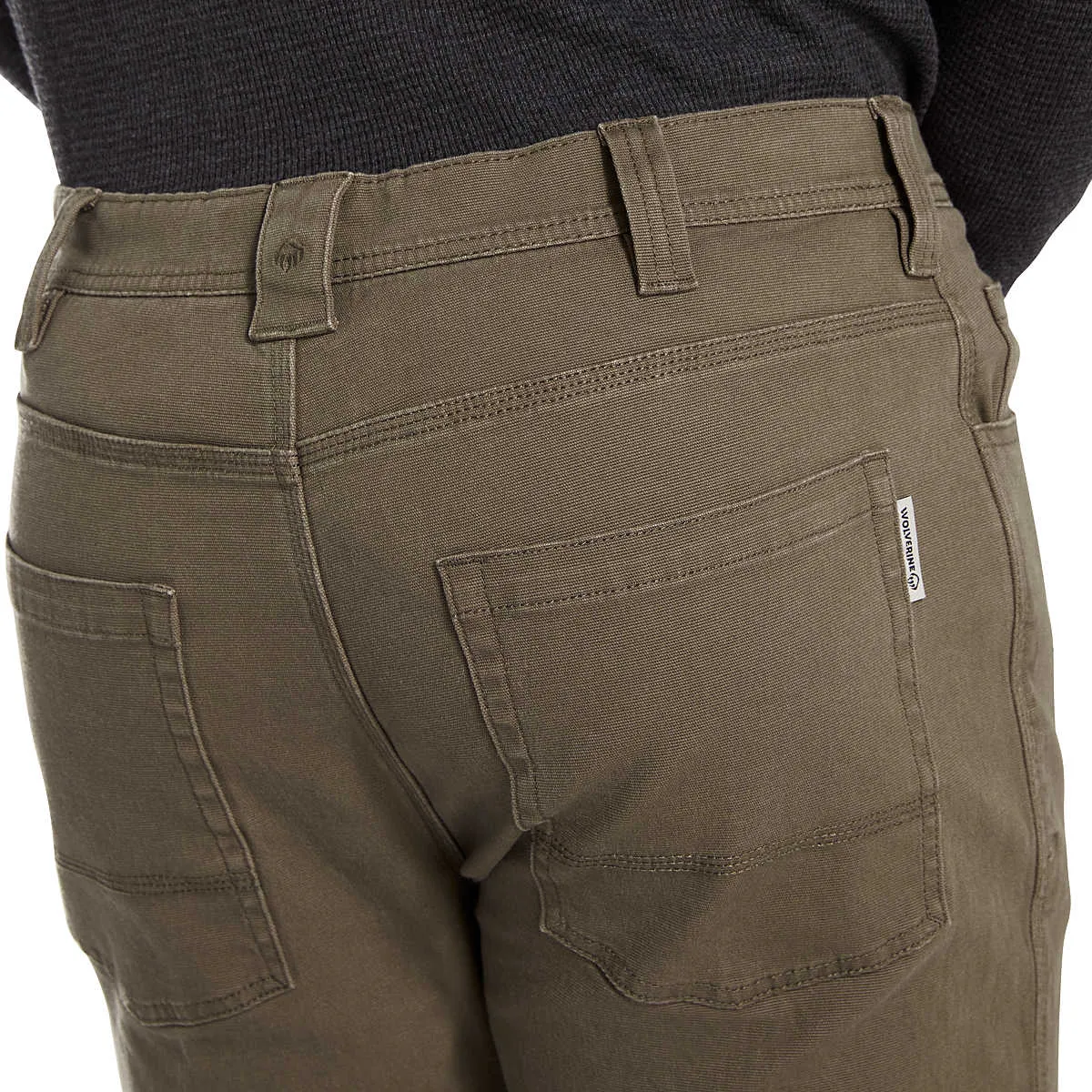 Wolverine Men's Steelhead 5 Pocket Pant - Gravel - W1207990-201