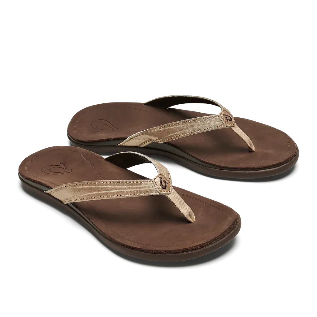 WOMEN'S OLUKAI 'AUKAI | COPPER / DARK JAVA