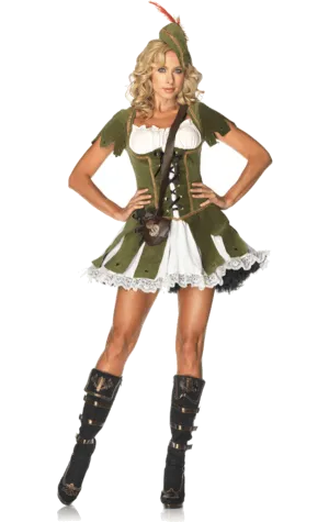 Womens Robin Hood Thief Costume
