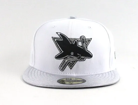 Worcester Sharks New Era 59FIFTY Fitted Hat (AIR JORDAN RETRO 5 METALLIC)