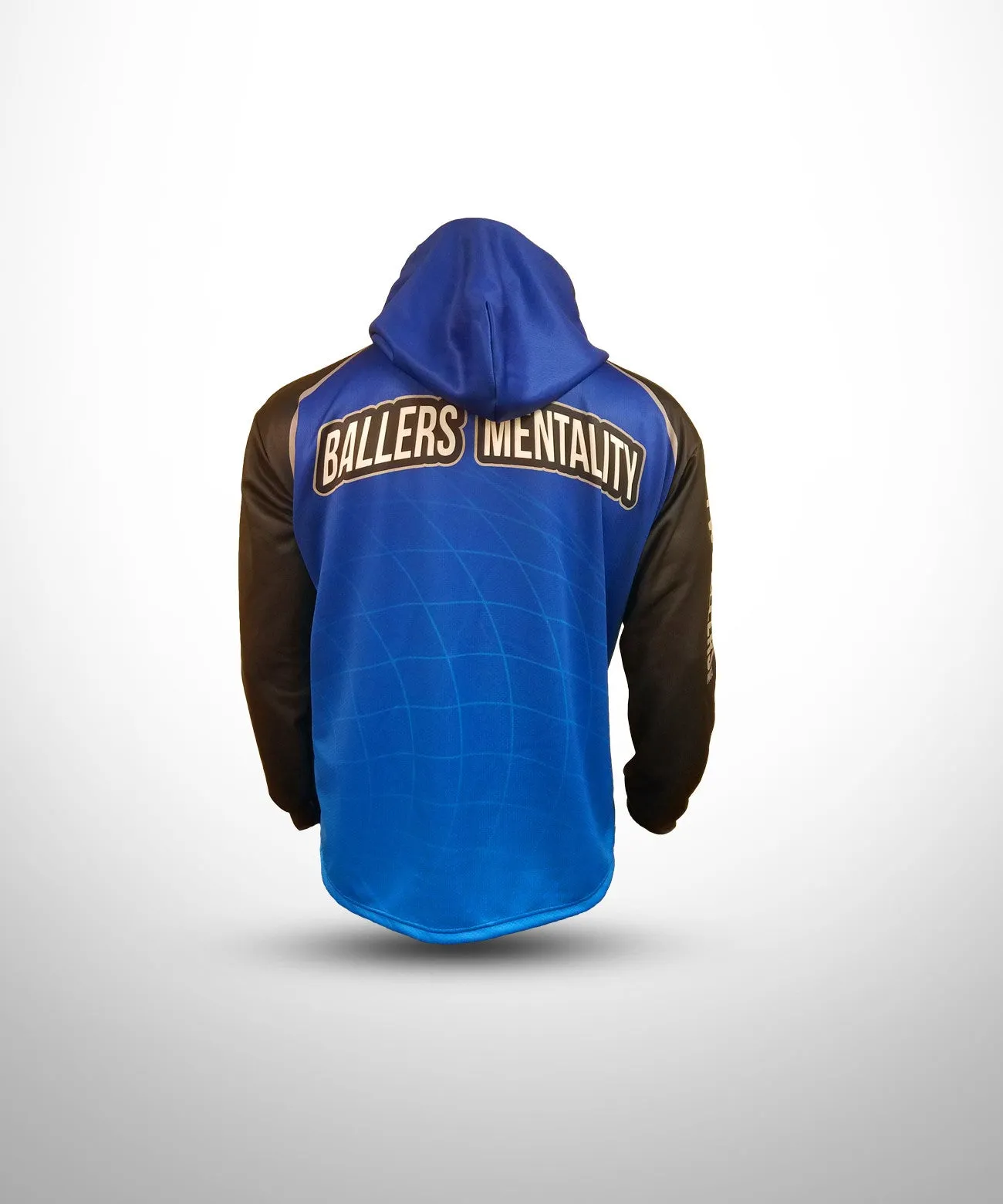 YOUNG WORLD BALLERS Full Dye Sublimated Hoodie - Blue/Black