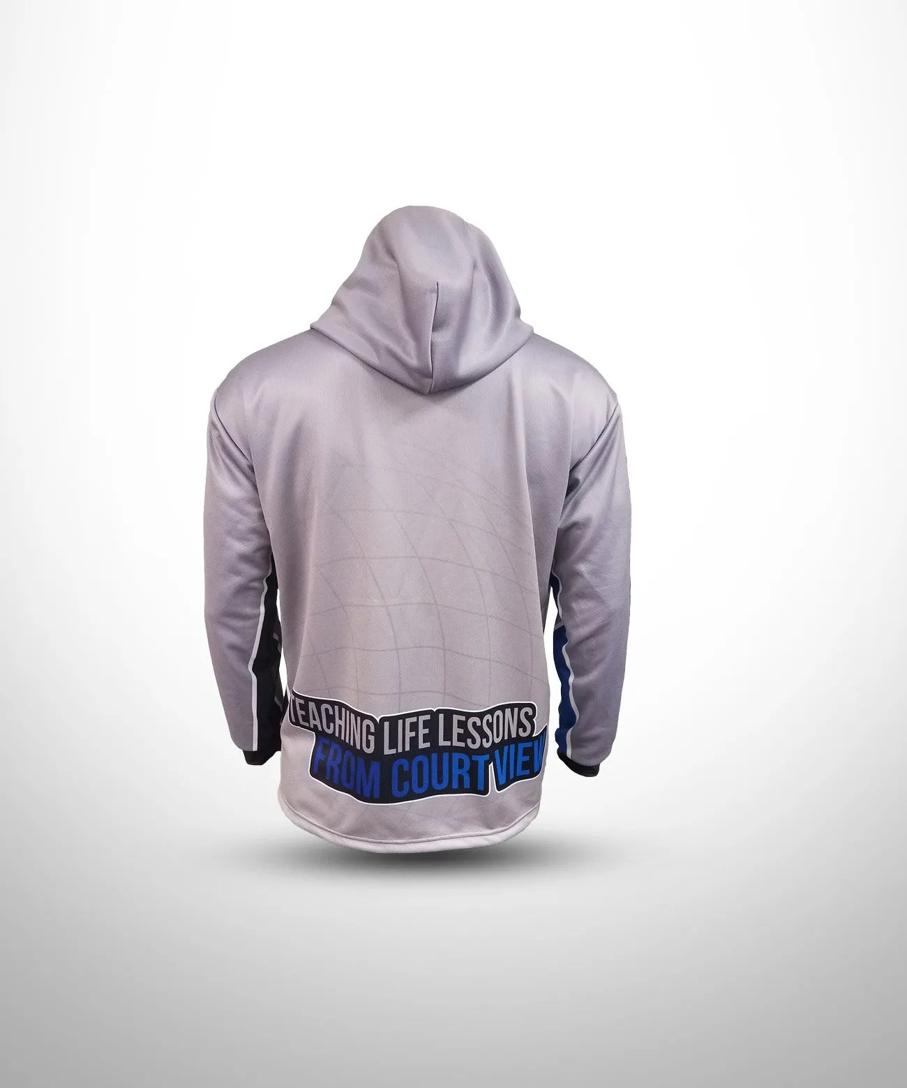 YOUNG WORLD BALLERS Full Dye Sublimated Hoodie - Gray